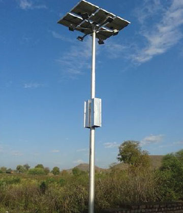 Solar Light Pole